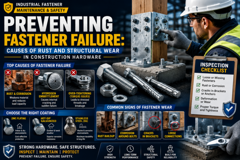 Preventing Fastener Failure: Rust, Corrosion & Structural Hardware Maintenance Guide