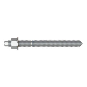 Chemical anchor stud kits – hex drive – chisel point