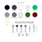 10Gx16mm Colorbond screws