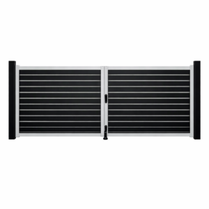 Slat Aluminium Swing Gate Kit – Made to Size