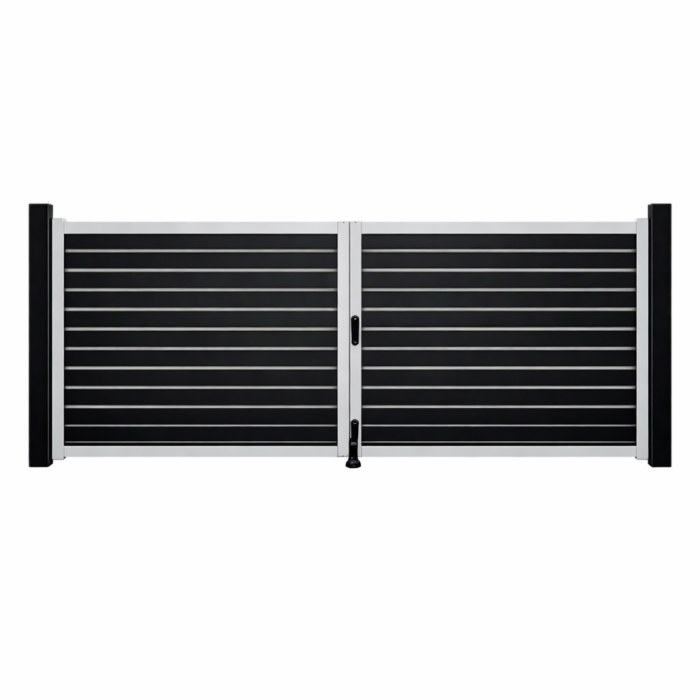horizental slat gate aluminum horizental slat gate aluminum
