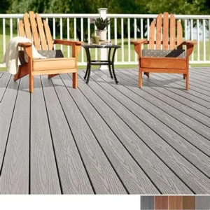 WPC Decking outdoor sitting