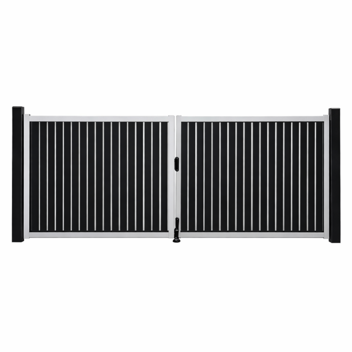 vetrical slat swing gate aluminum vetrical slat swing gate aluminum